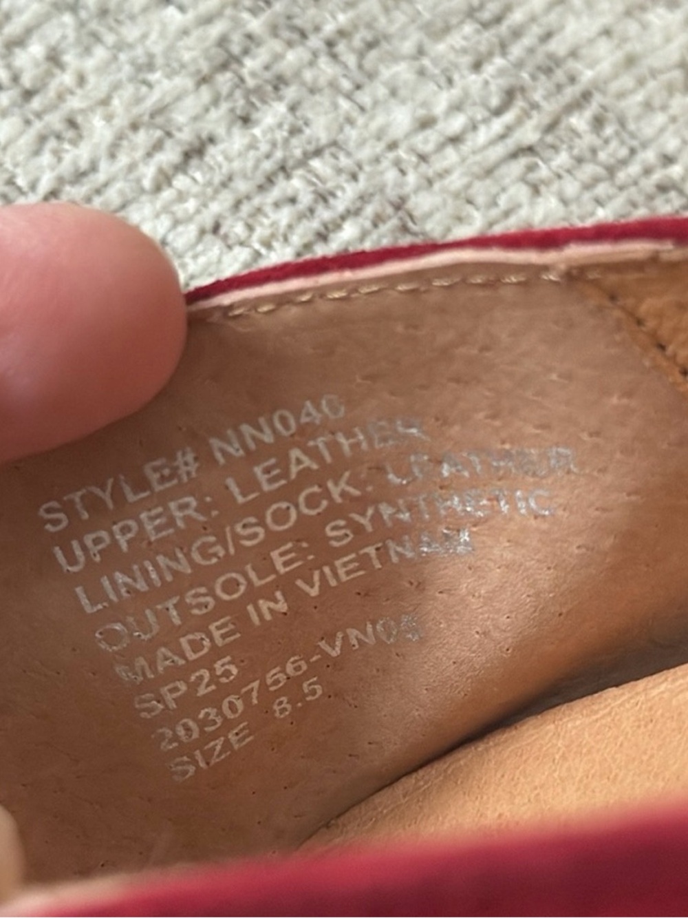 NWT Madewell Greta Suede Ballet Flats
Ballerina Ruby Port Red Burgundy Leather - Picture 10 of 11
